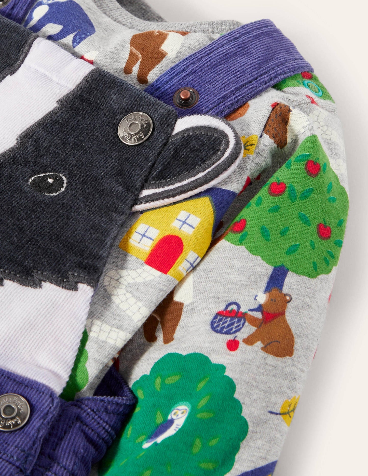 Badger Overalls Set-Starboard Blue Badger