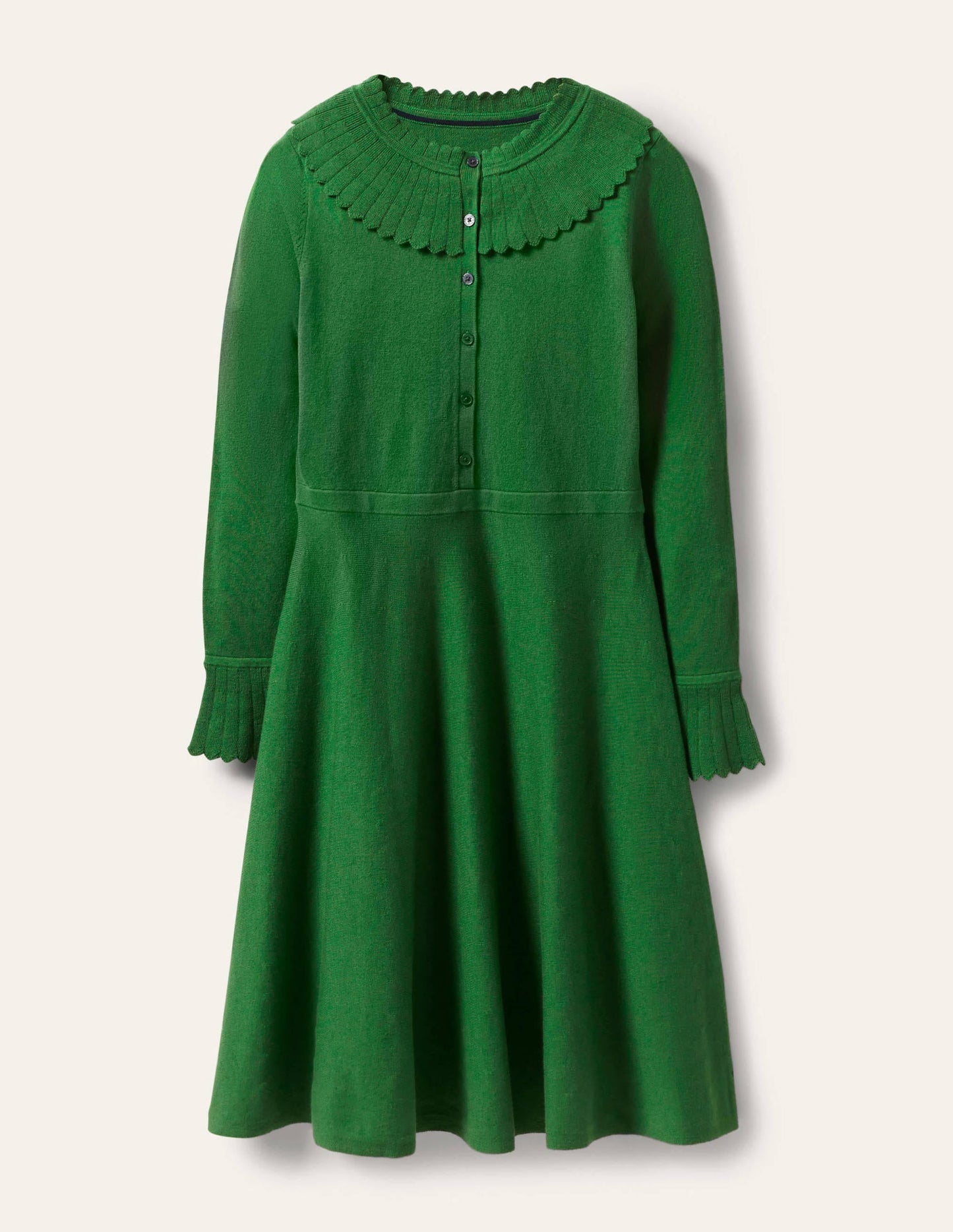 Abercorn Knitted Dress-Conifer