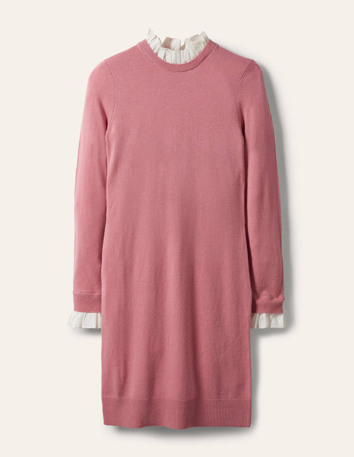 Beatrice Knitted Dress-Formica Pink