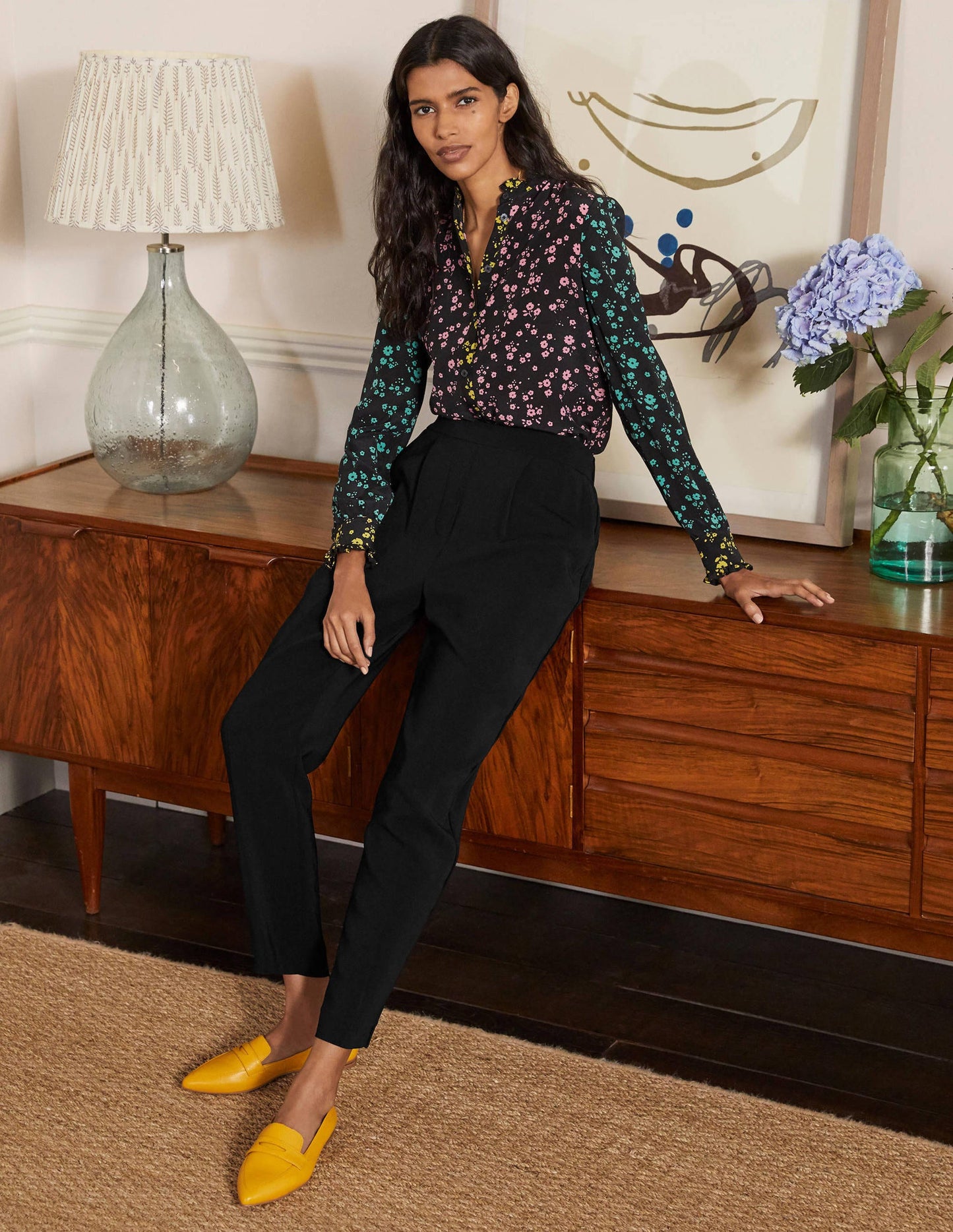 Albemarle Pull On Pants-Black