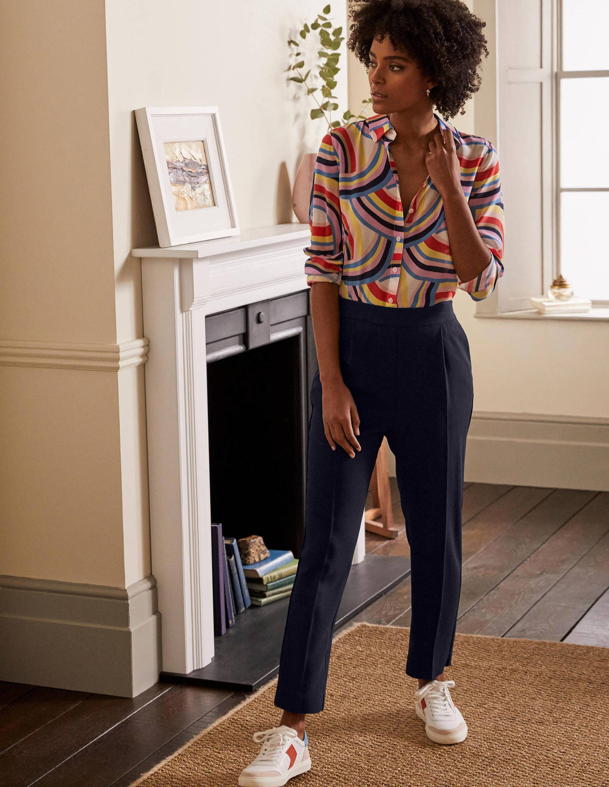 Albemarle Pull On Pants-Navy