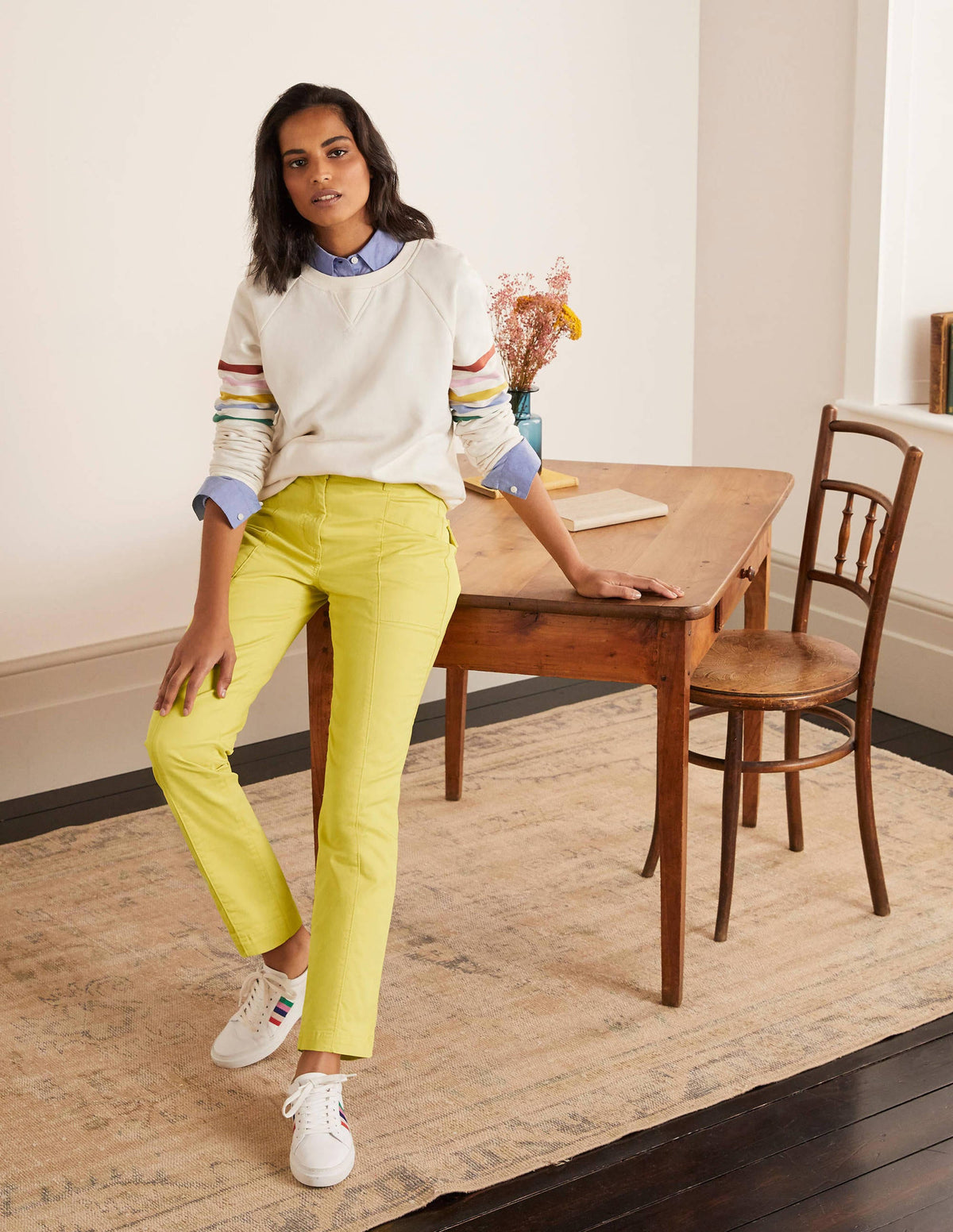 Abingdon Pants-Pineapple