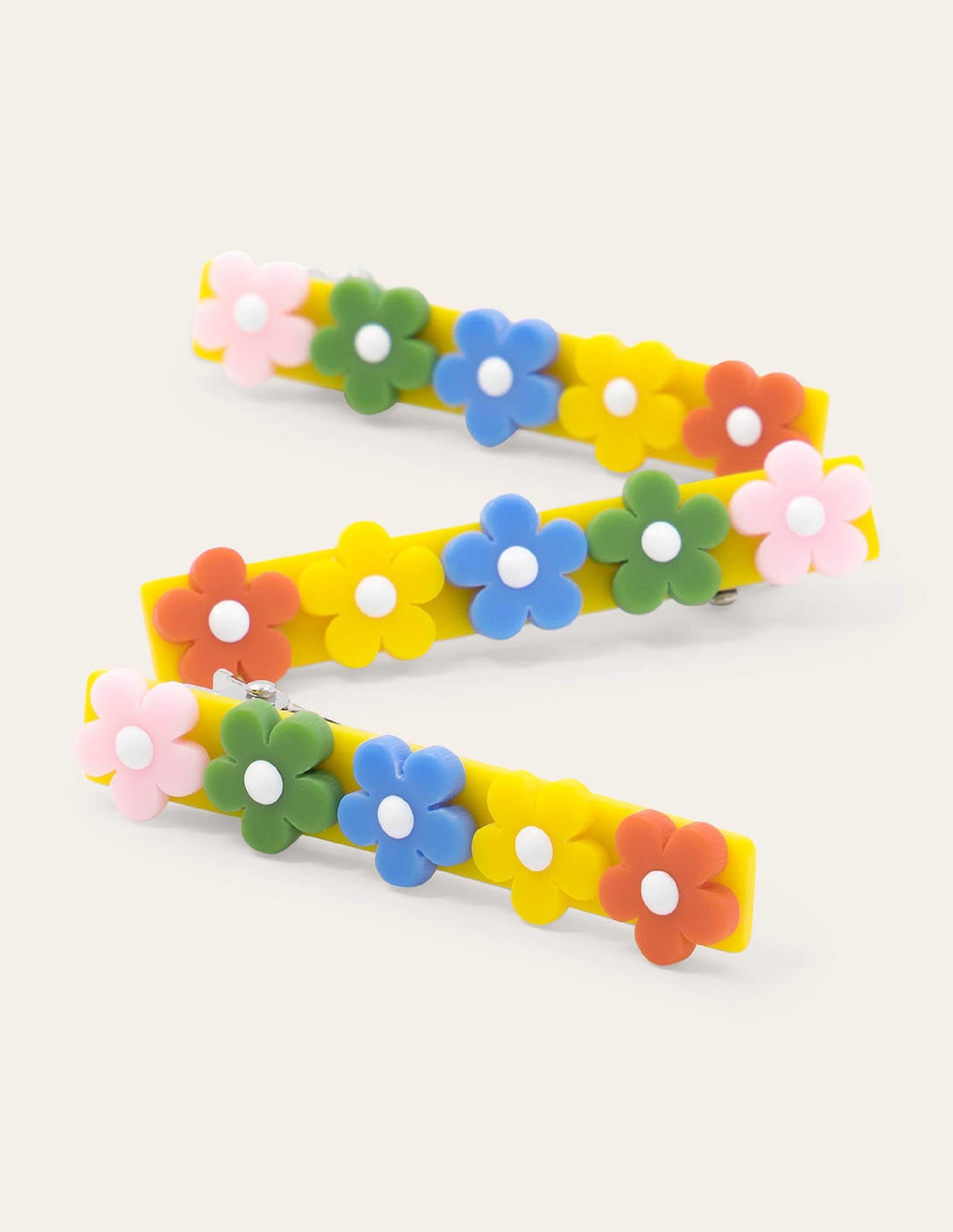 3 Pack Hair Clips-Multi