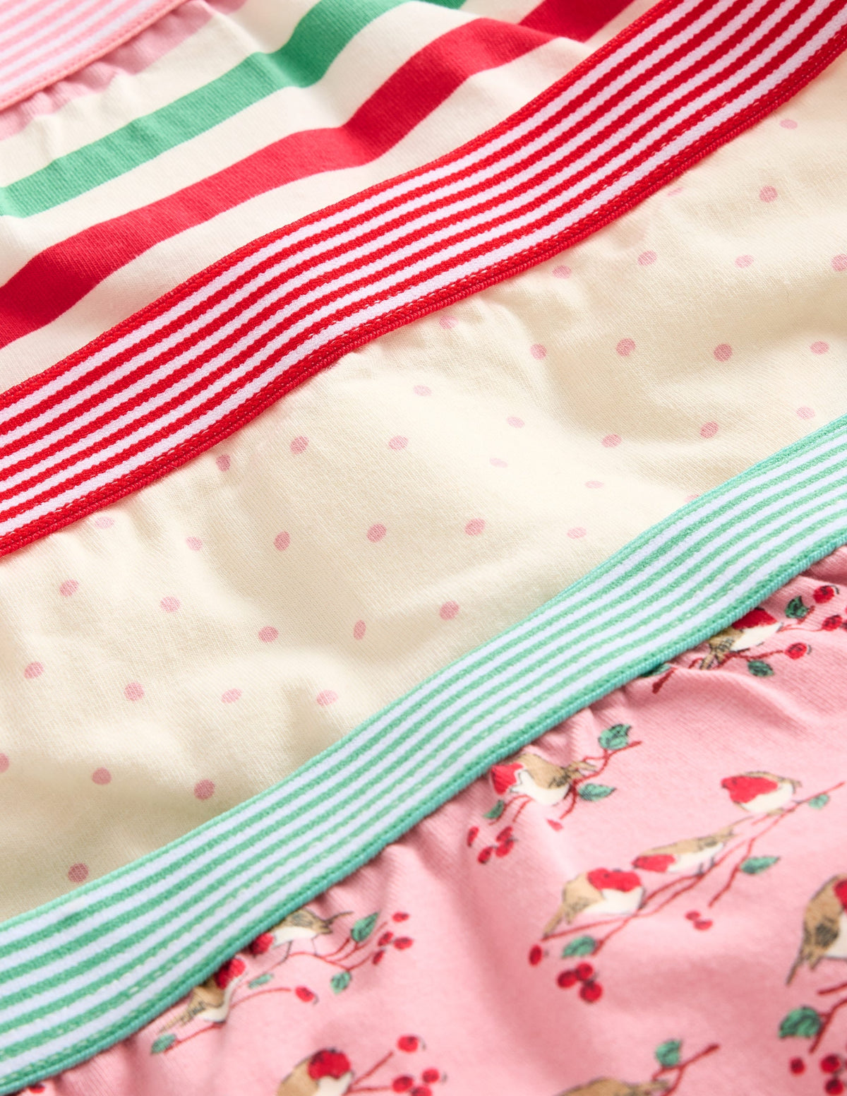 3-Pack Underwear-Pink Robins