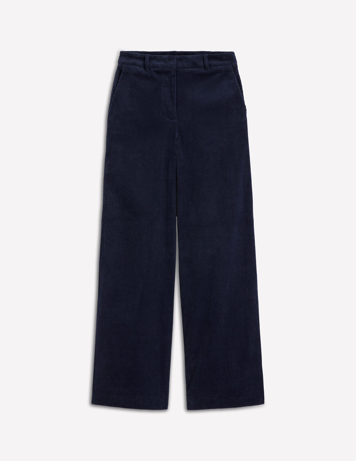 Belgravia Chunky Cord Pants-Navy