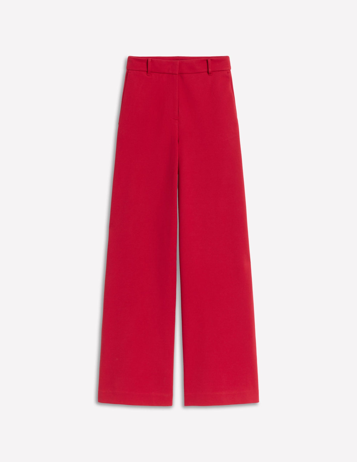 Belgravia Ponte Pants-Carmine Red