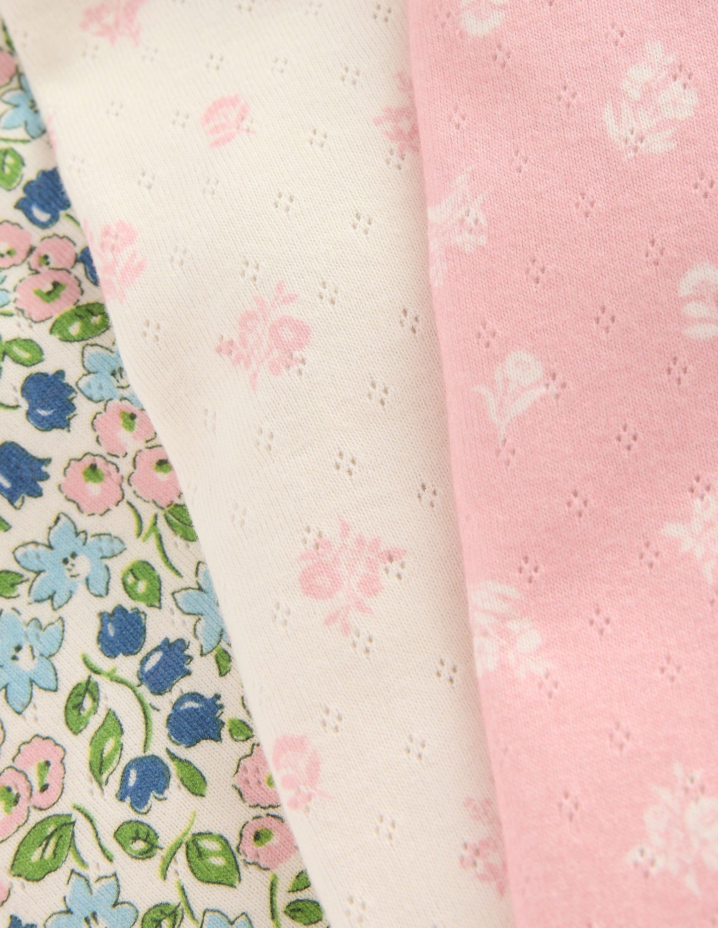 3-pack Pointelle Leggings-Multi Ditsy Floral