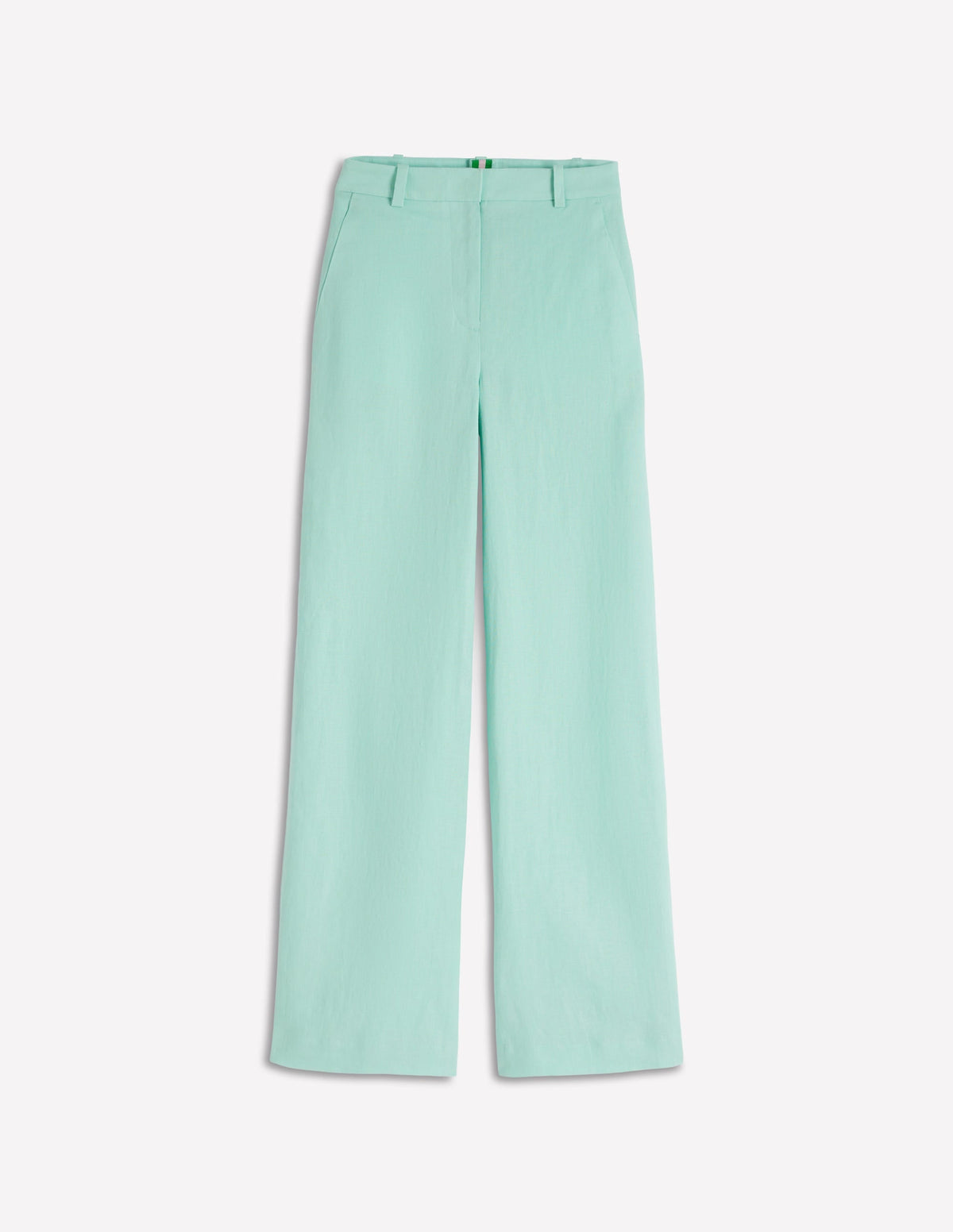 Belgravia Linen Pants-Spearmint