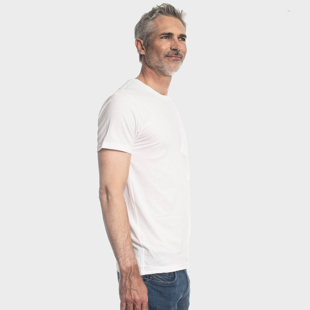 Black & White Classic Pocket Crew 2-Pack