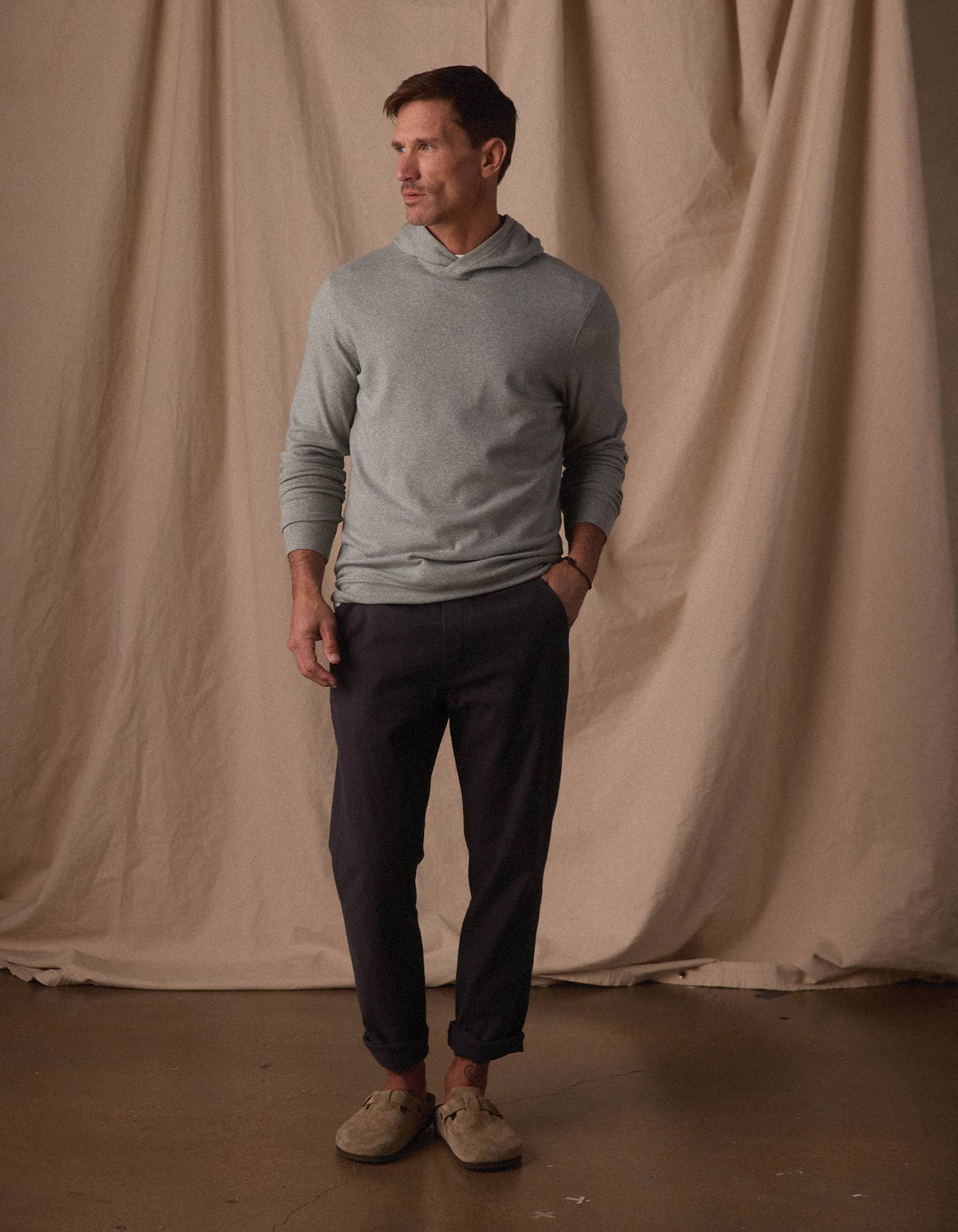 Puremeso Essential Hoodie in Sea Glass