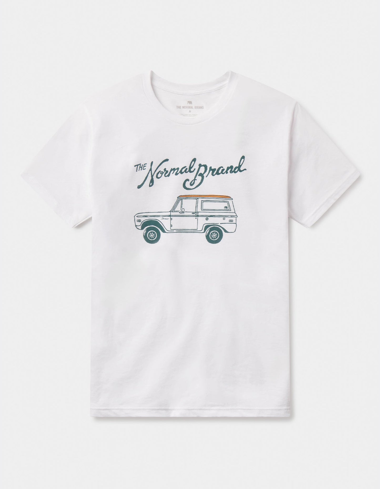 Summer Bronco Tee in White
