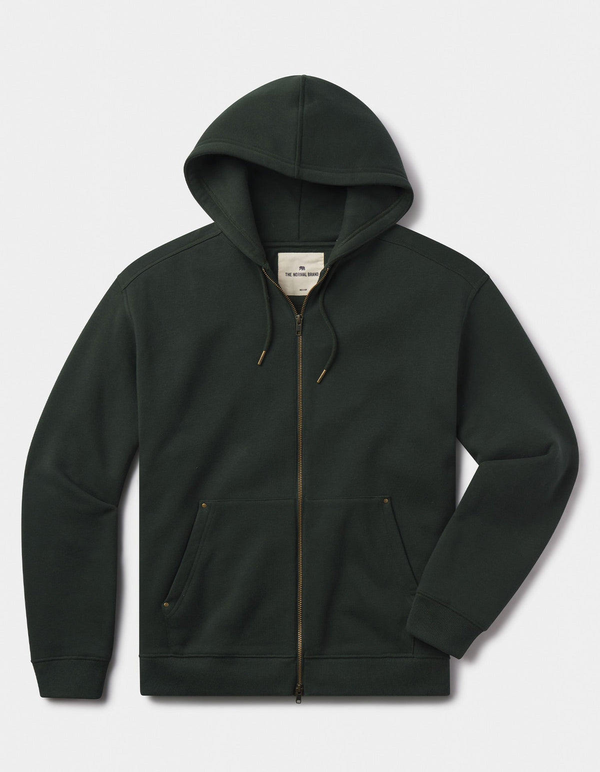 Normal Fleece Full Zip Hoodie