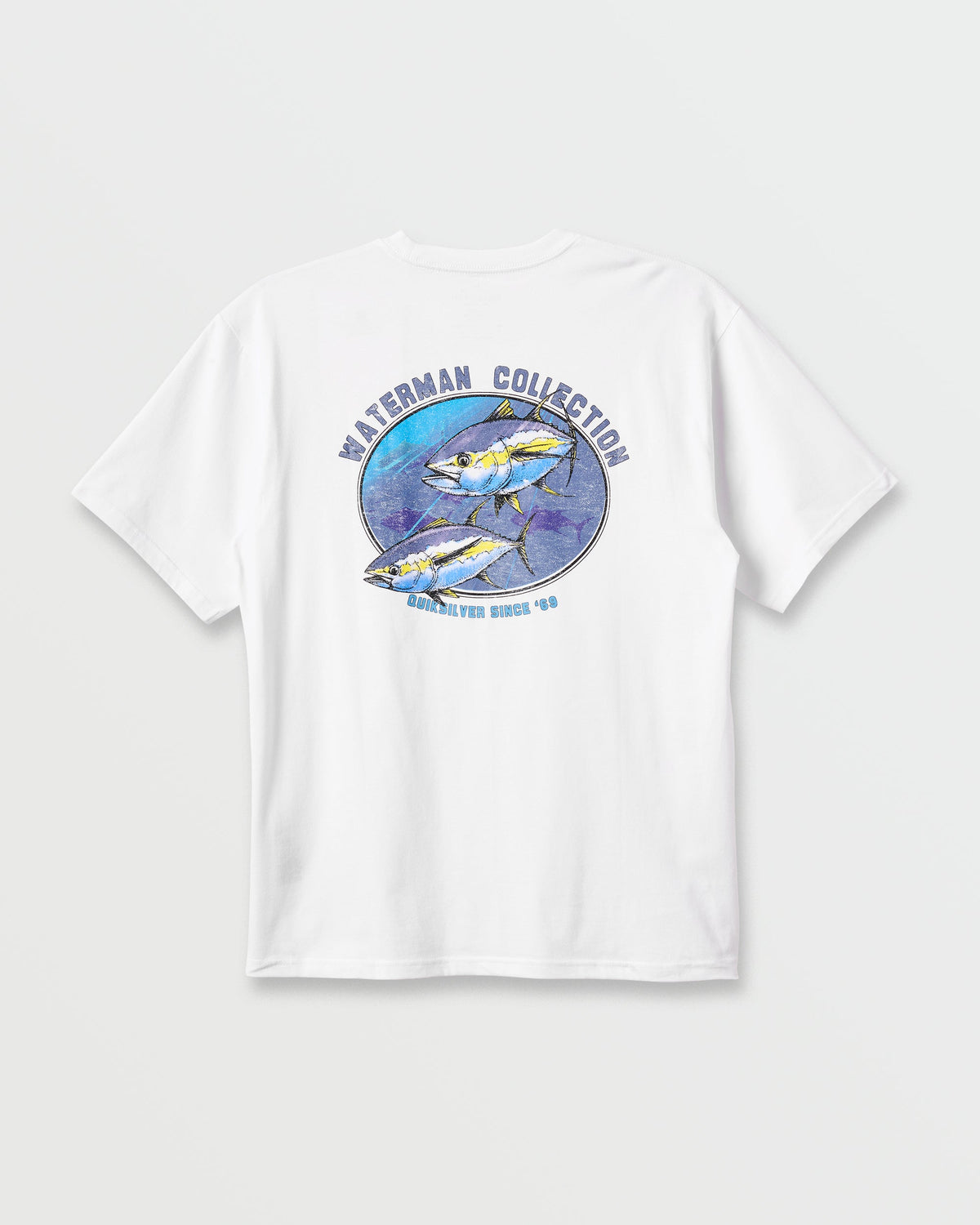 Waterman Double Ahi Classic T-shirt - White