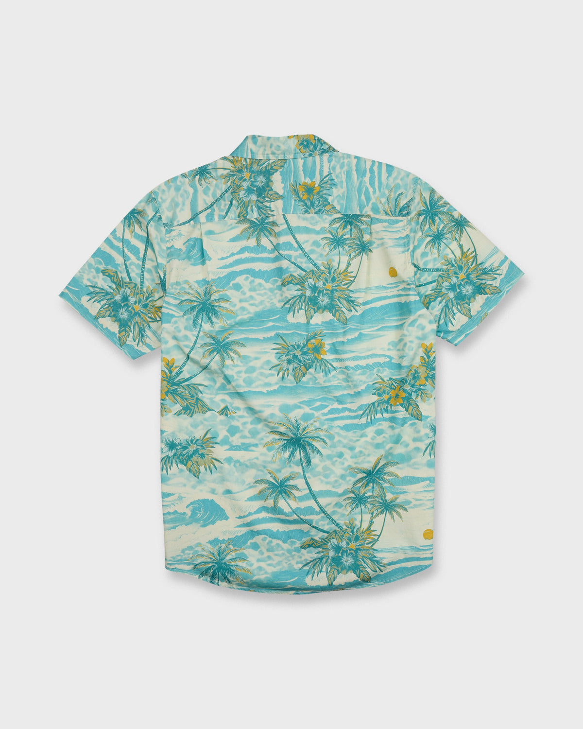 Sundown Stretch Classic Short Sleeve Shirt - Aqua