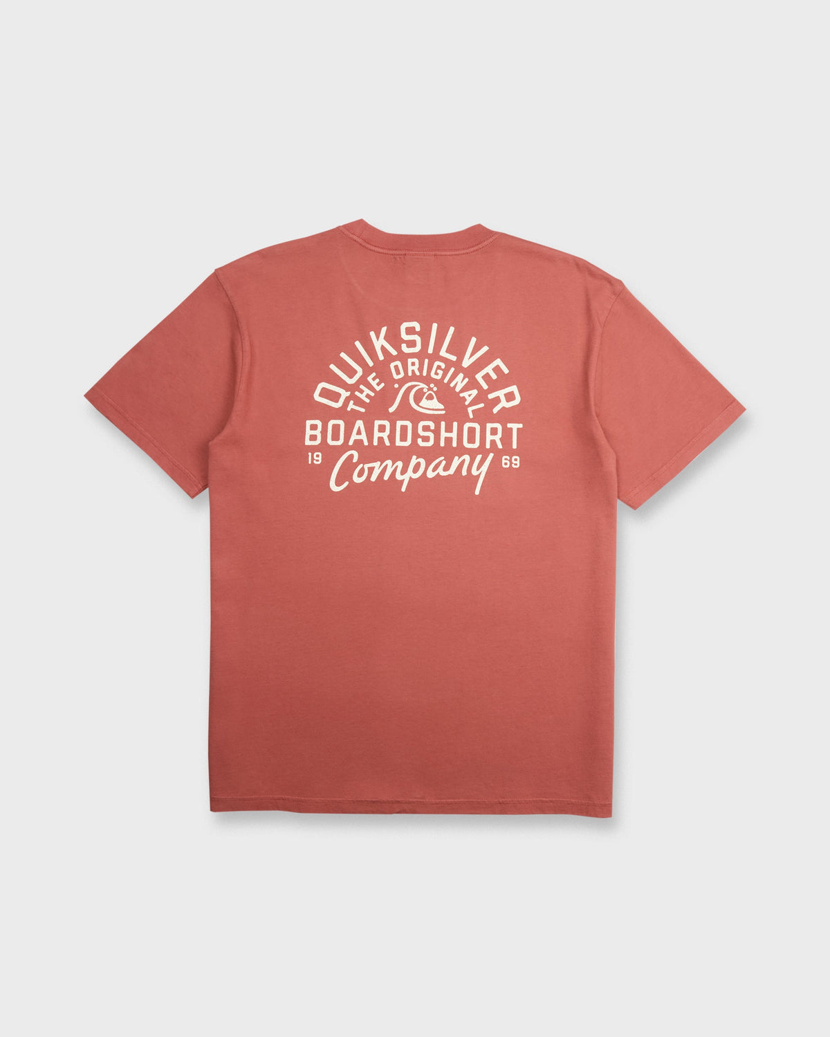 Factory Label Pigment Dye Short Sleeve Cotton T-Shirt - Bossa Nova