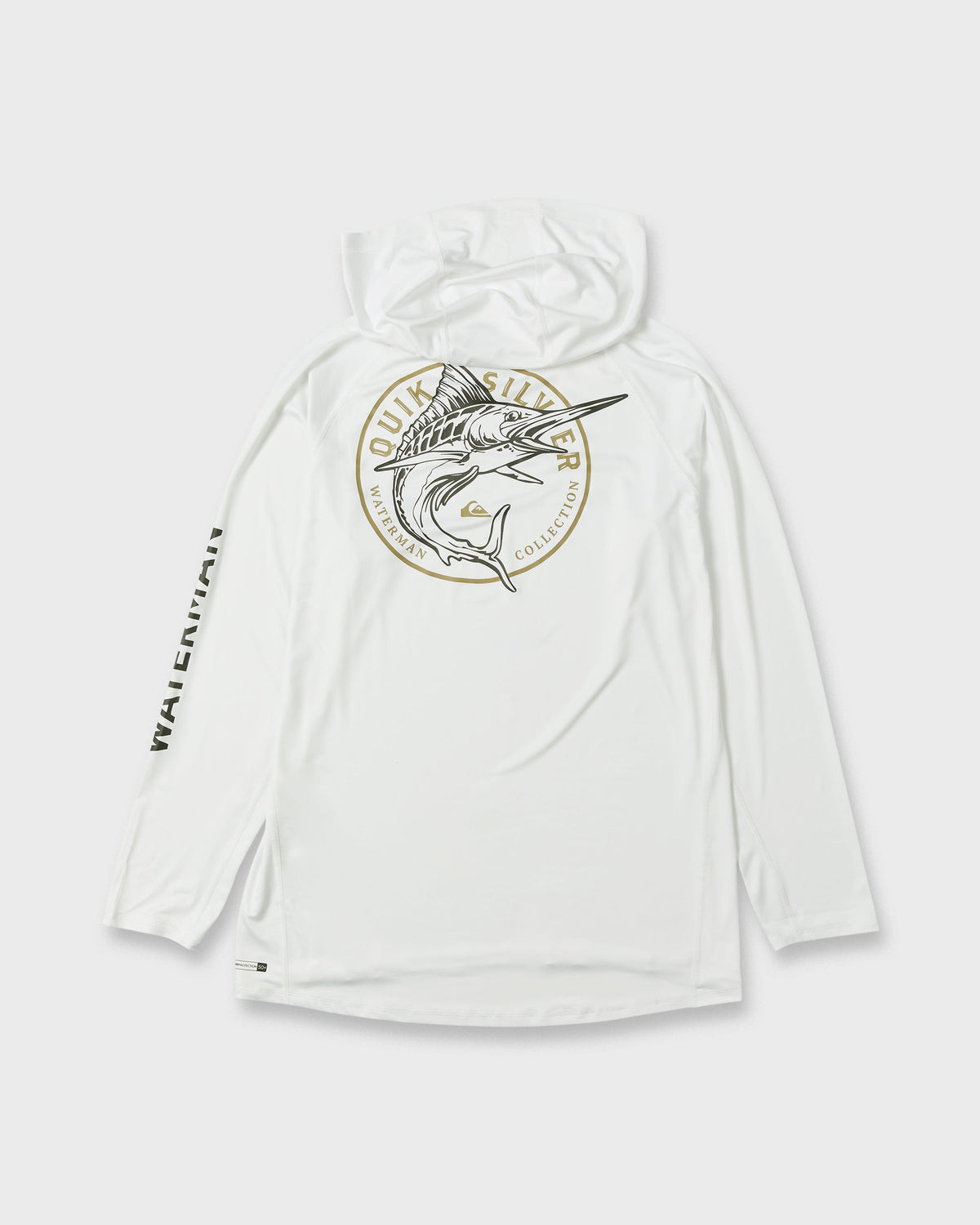 Waterman Catch Em All Long Sleeve Surf Tee - White