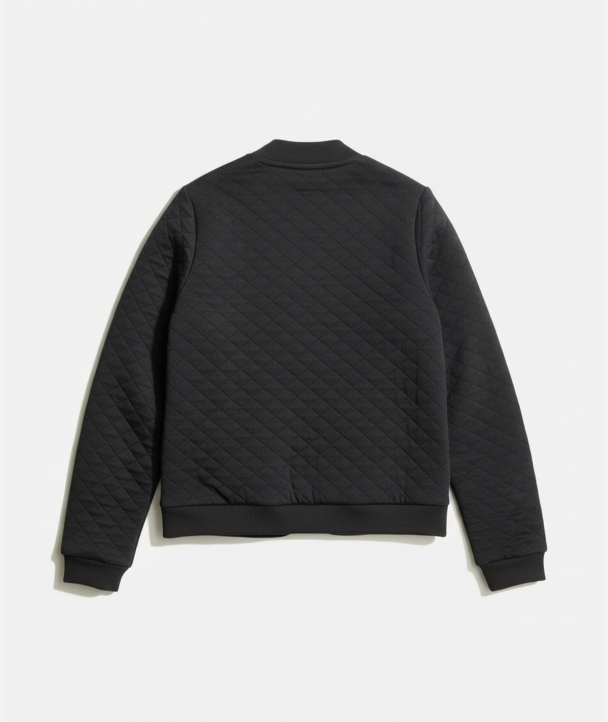Women's Corbet Quilted Bomber in Black