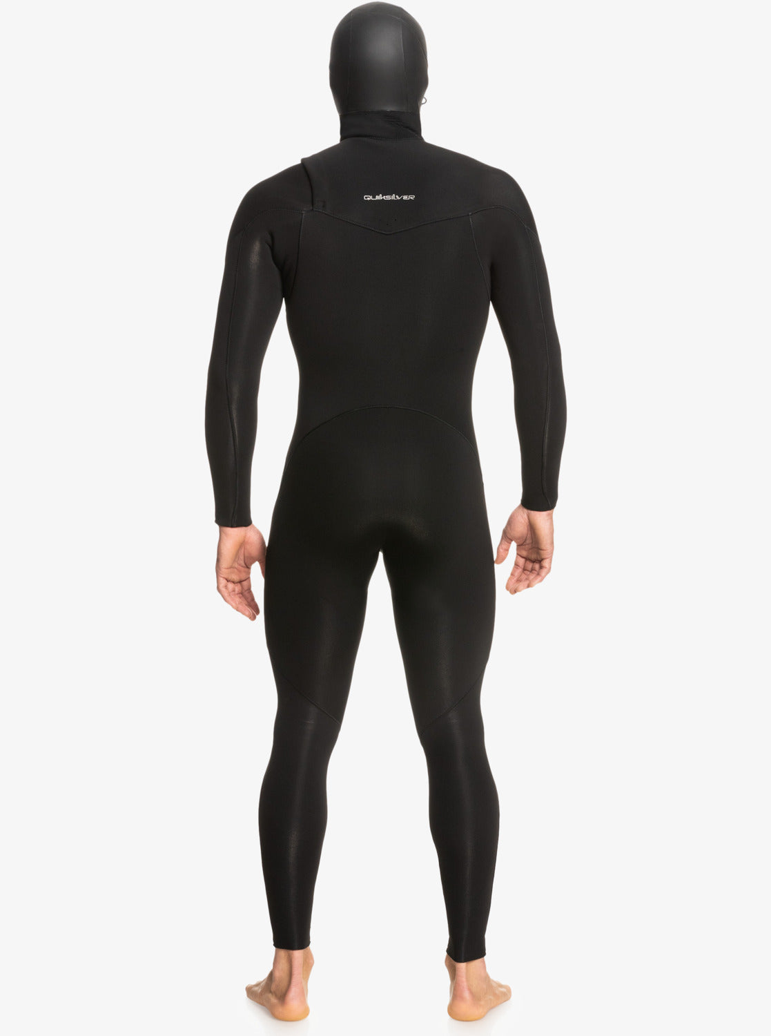 4/3mm Everyday Sessions Hooded GBS Chest Zip Wetsuit - Black