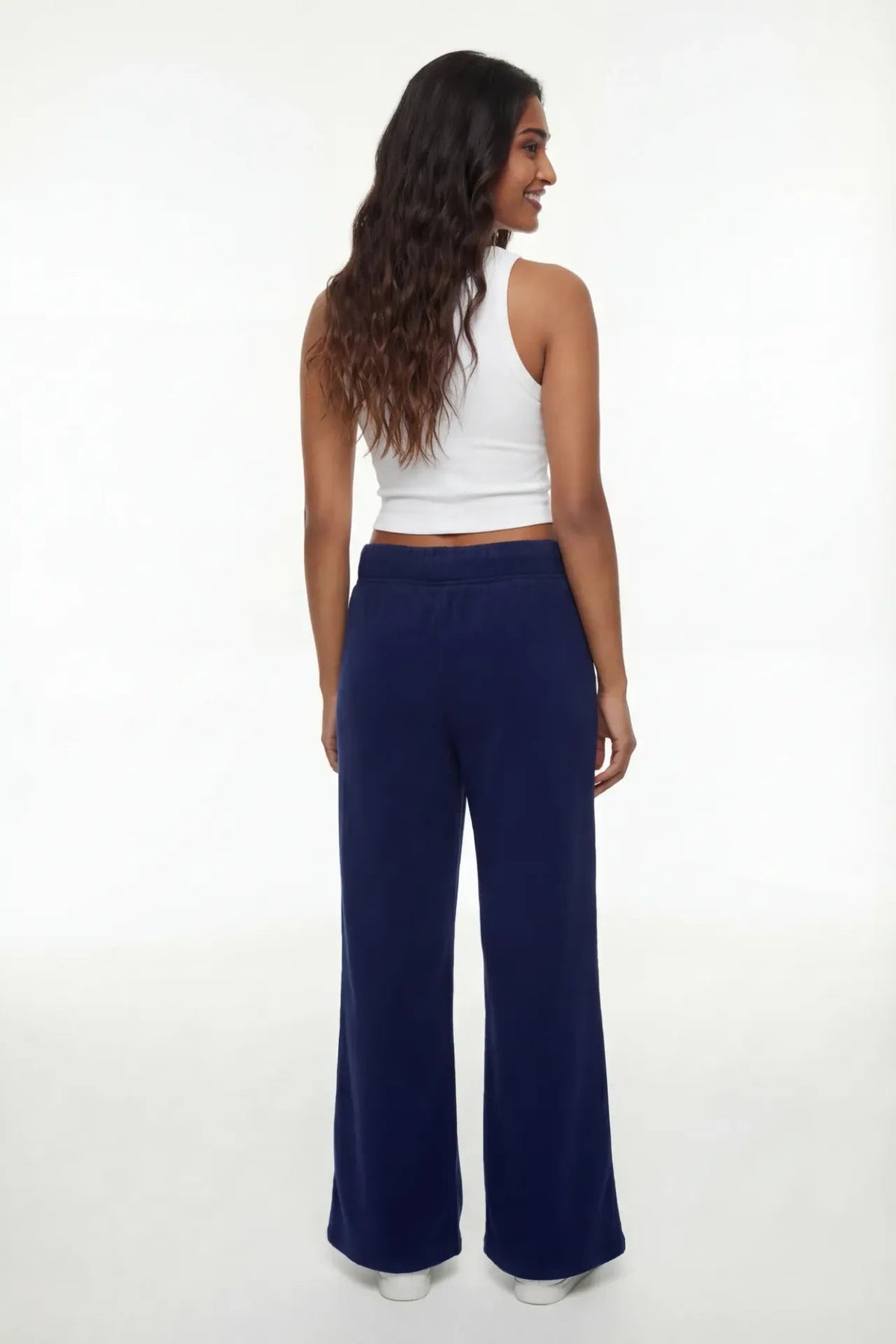 Fleece Wide Leg Sweatpant