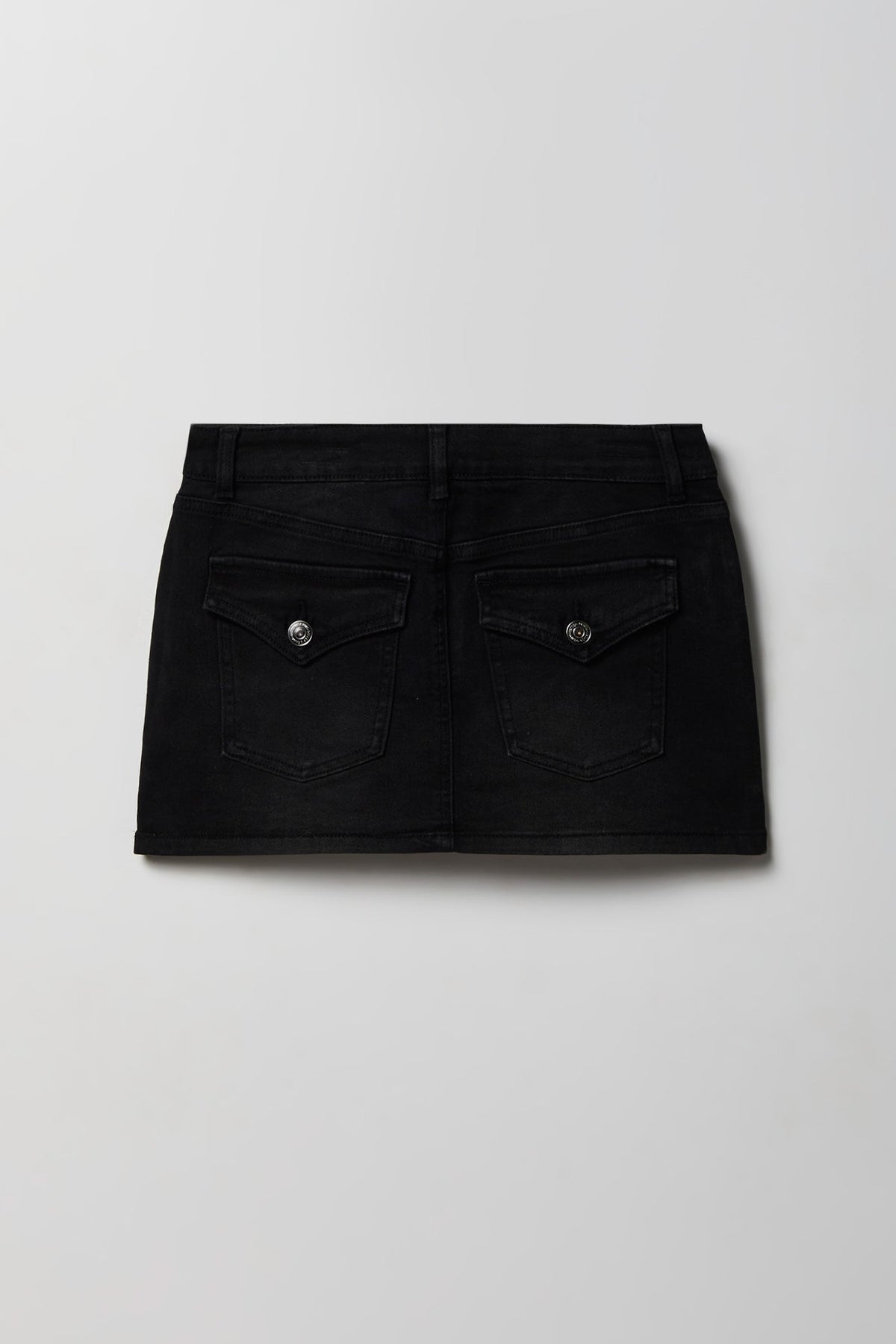 Denim Micro Mini Skirt
