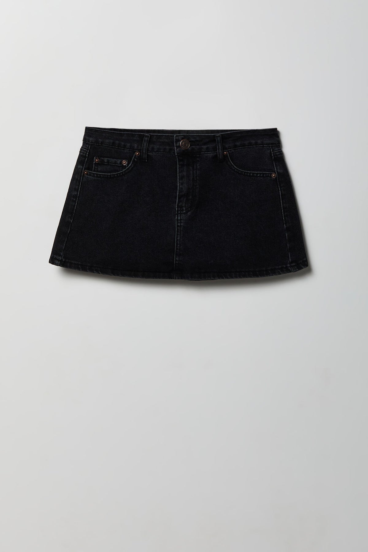 Denim Mini Skort