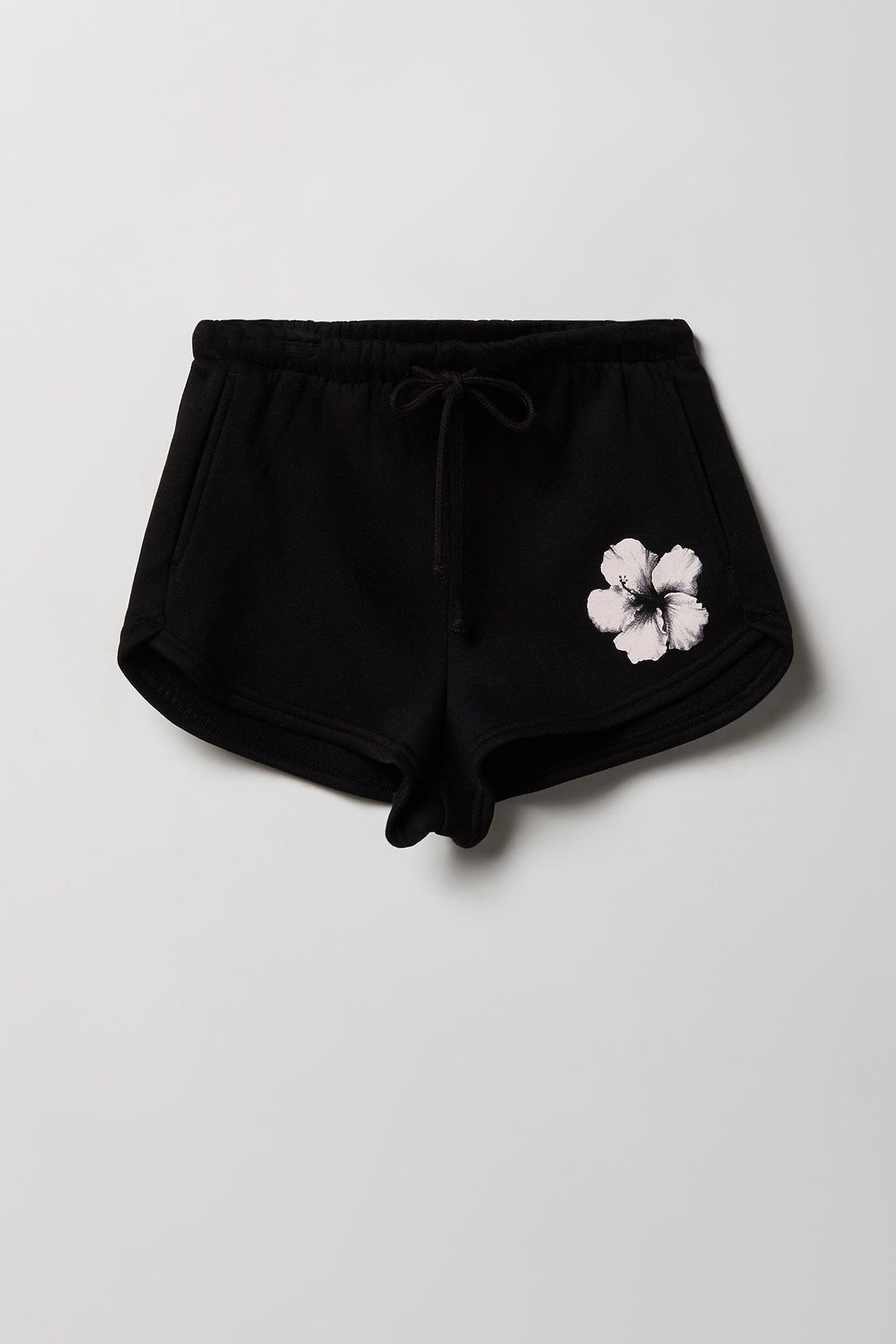 Graphic Fleece Dolphin Short