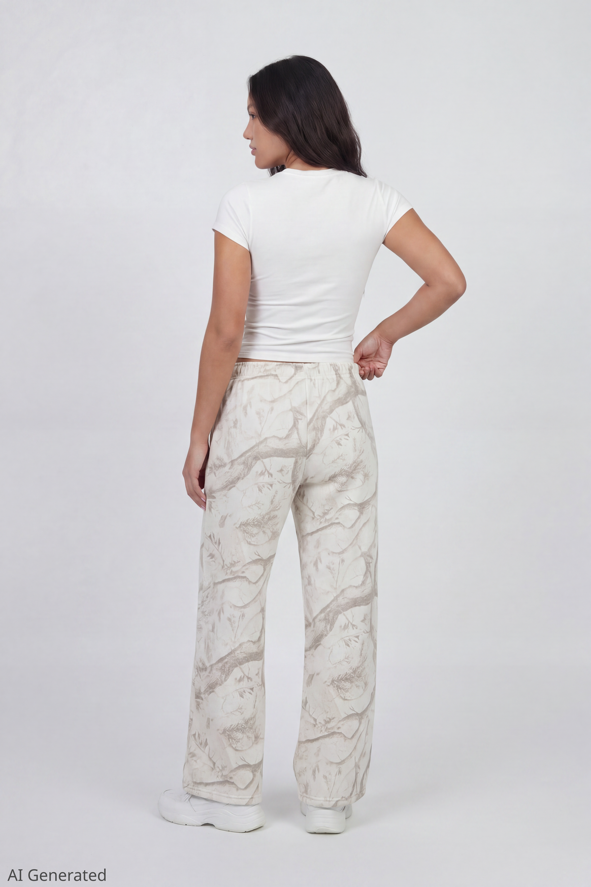 Fleece Ultra Wide Leg Sweatpant