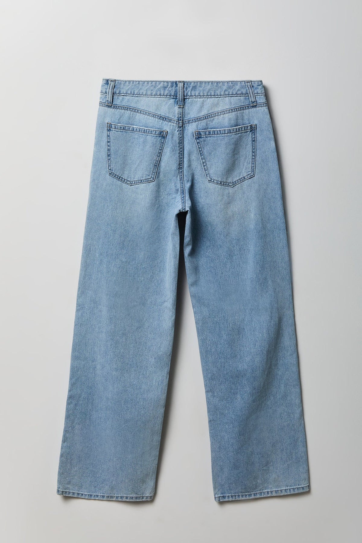 Brooklyn Ripped Low Rise Baggy Jean