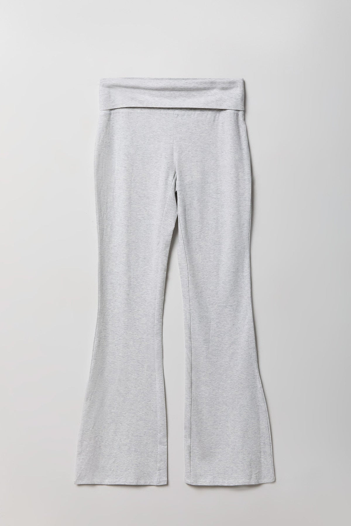 Foldover Waist Flare Legging