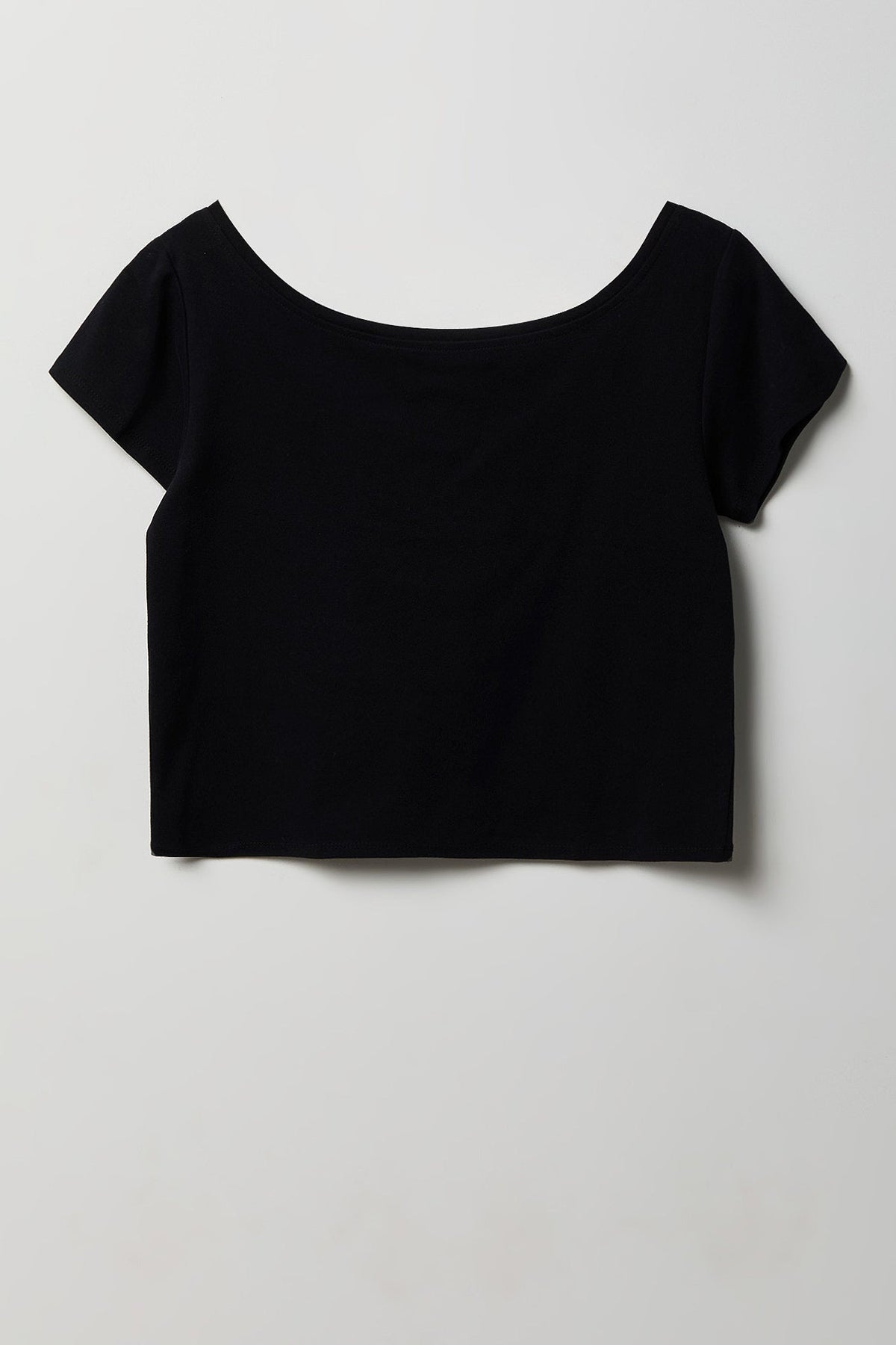 Luxe Heavy Cotton Off Shoulder T-Shirt
