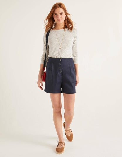 Bamburgh Shorts-Navy