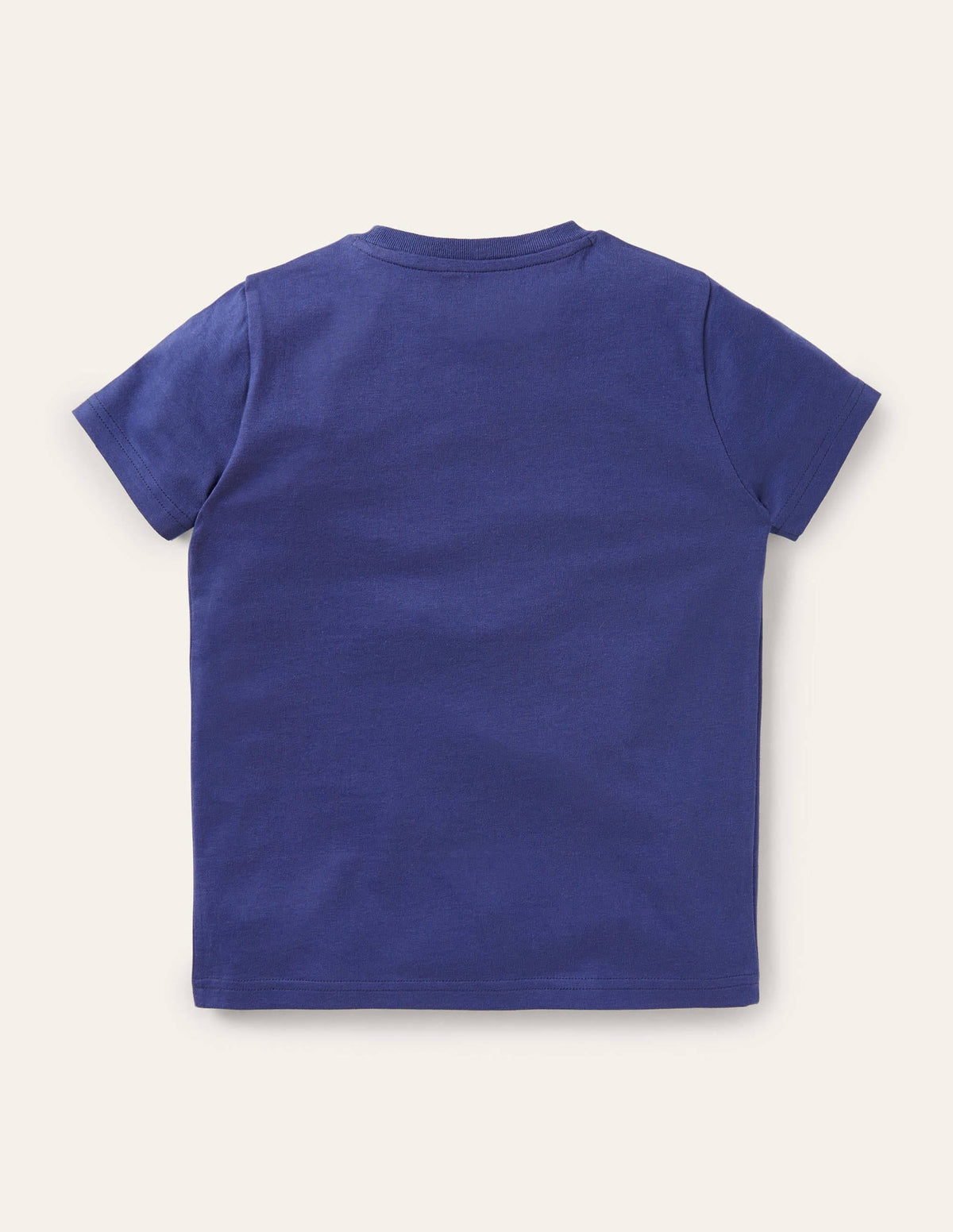 Appliqué Dude T-shirt-Starboard Blue Sloth