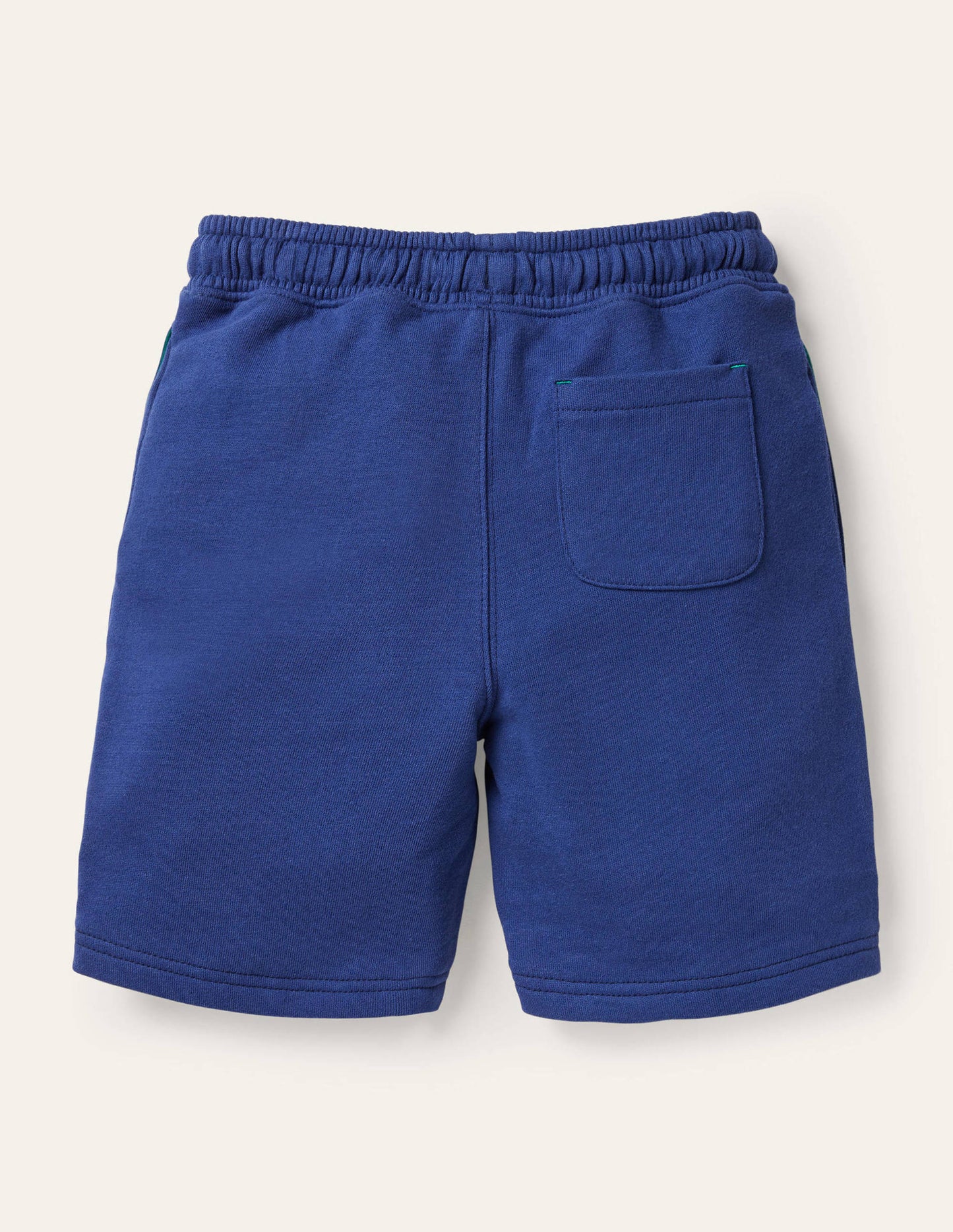 Appliqué Sweatshorts-Brilliant Blue Crocodile
