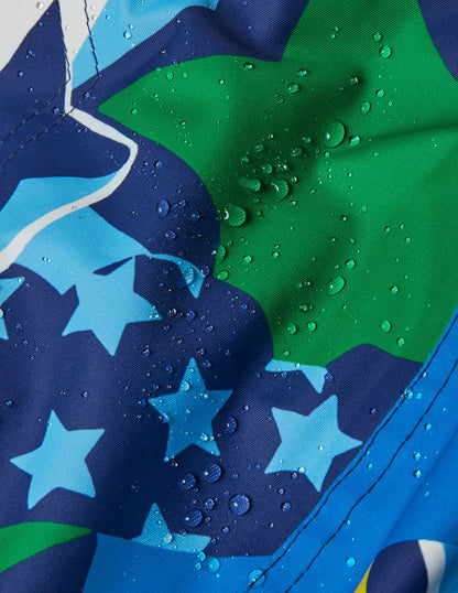 All-weather Waterproof Pants-Bright Rainbow Stars