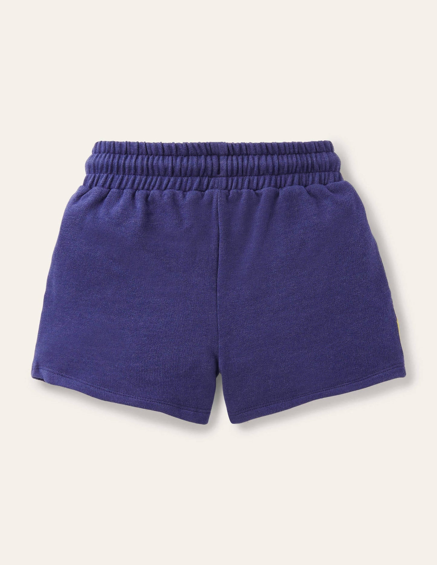Appliqué Jersey Shorts-Starboard Blue Birds