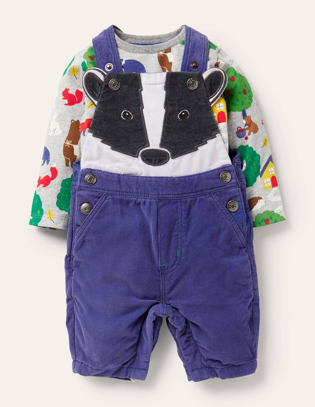 Badger Overalls Set-Starboard Blue Badger