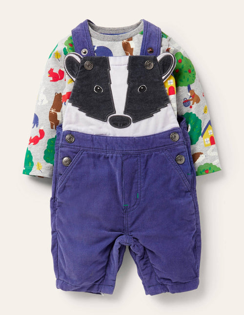 Badger Overalls Set-Starboard Blue Badger