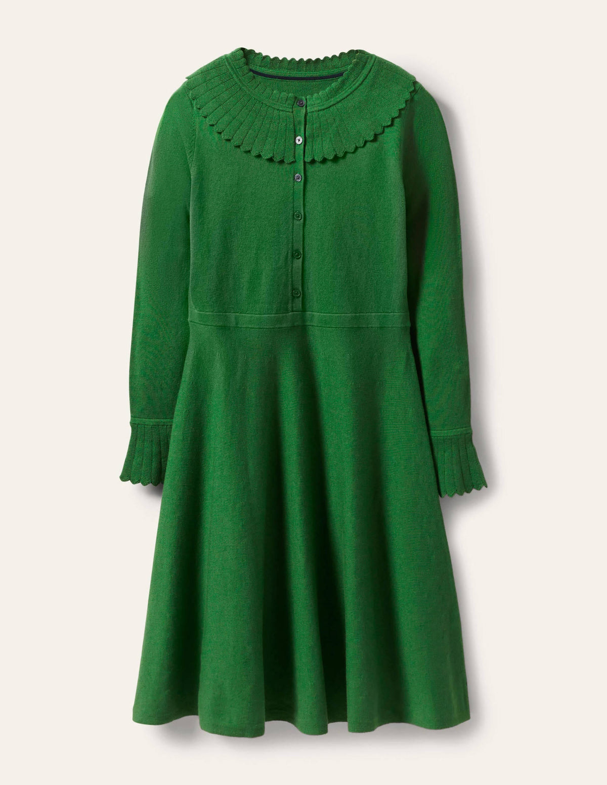 Abercorn Knitted Dress-Conifer