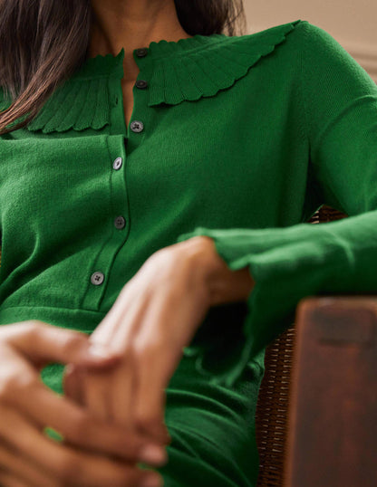 Abercorn Knitted Dress-Conifer