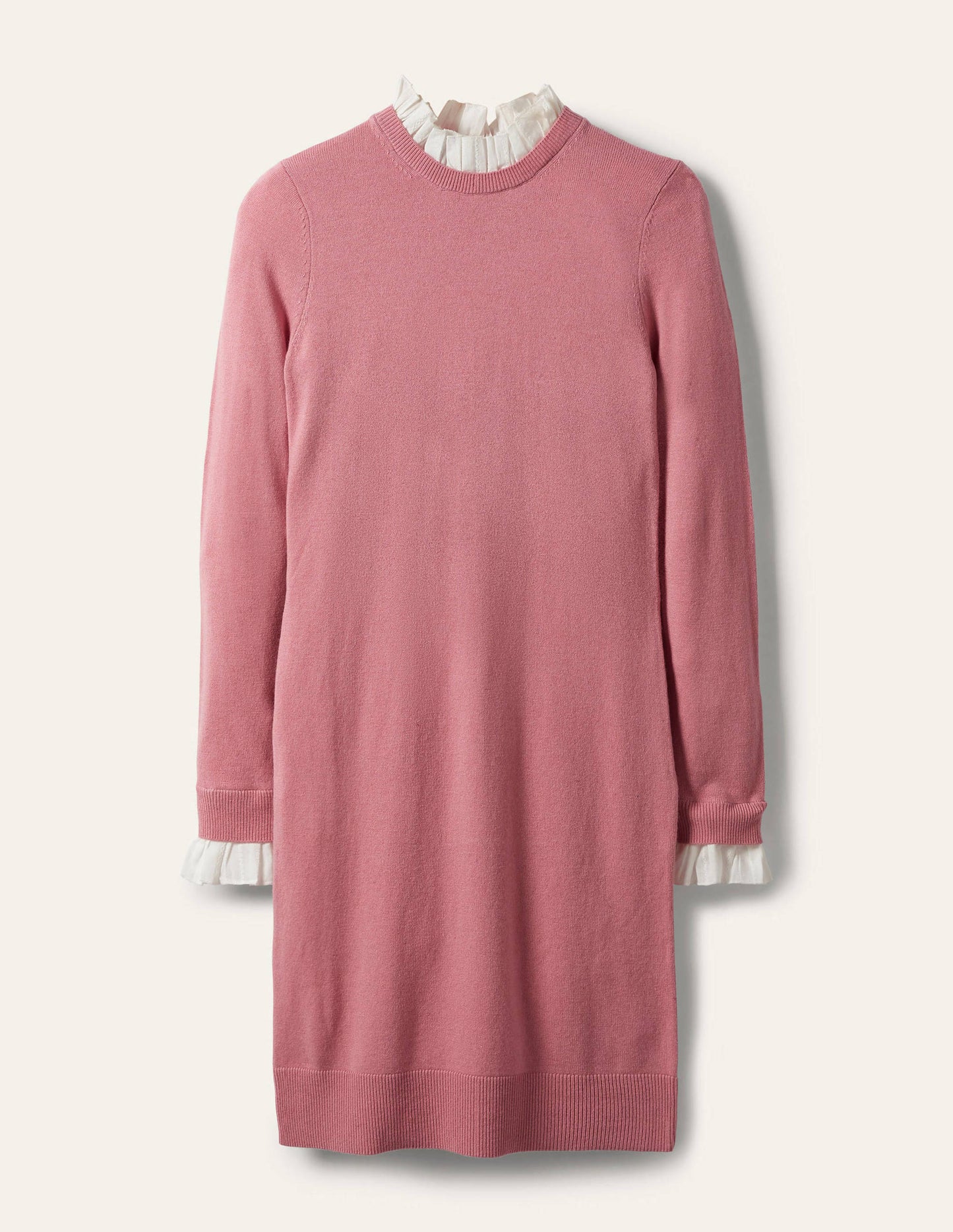 Beatrice Knitted Dress-Formica Pink