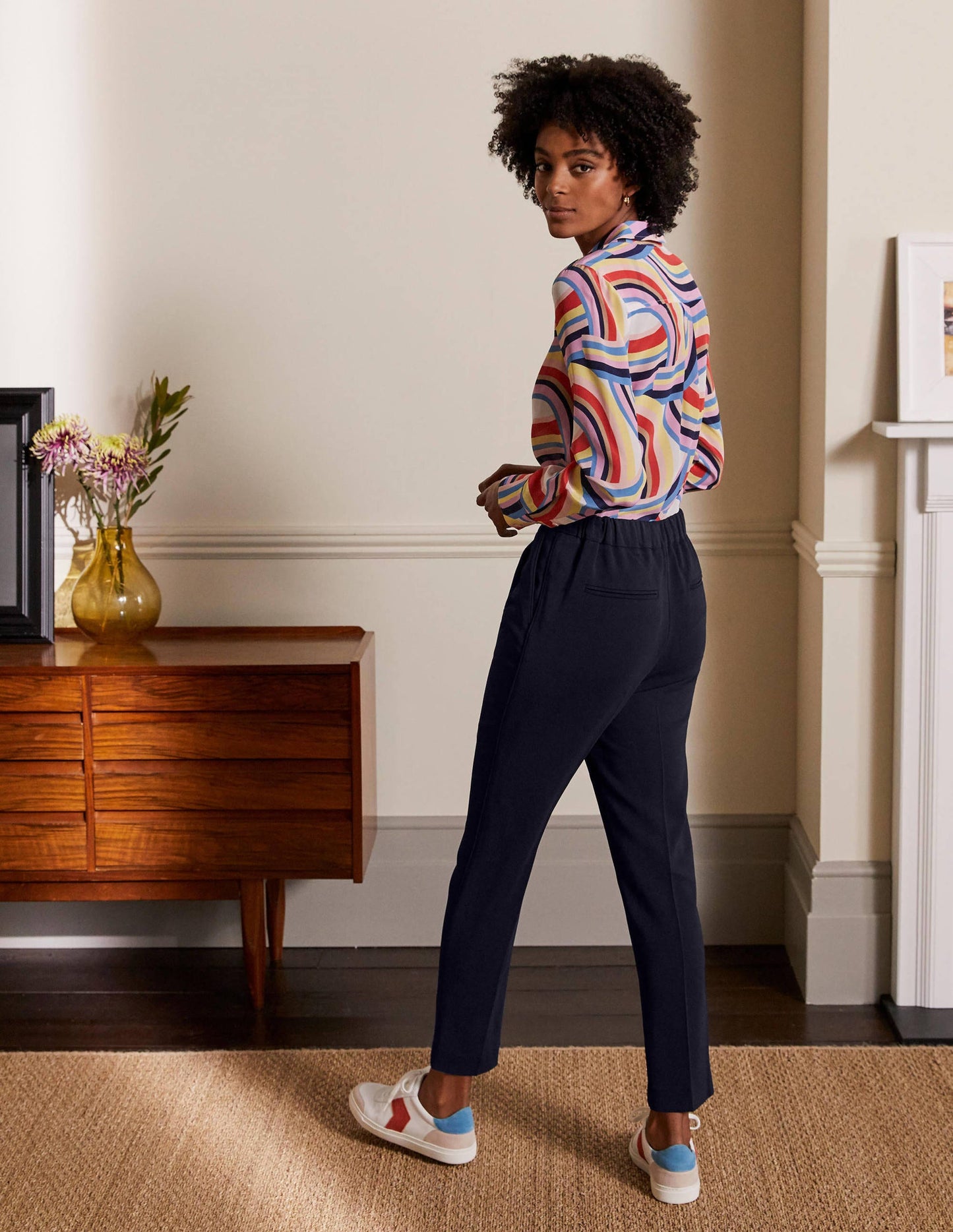 Albemarle Pull On Pants-Navy