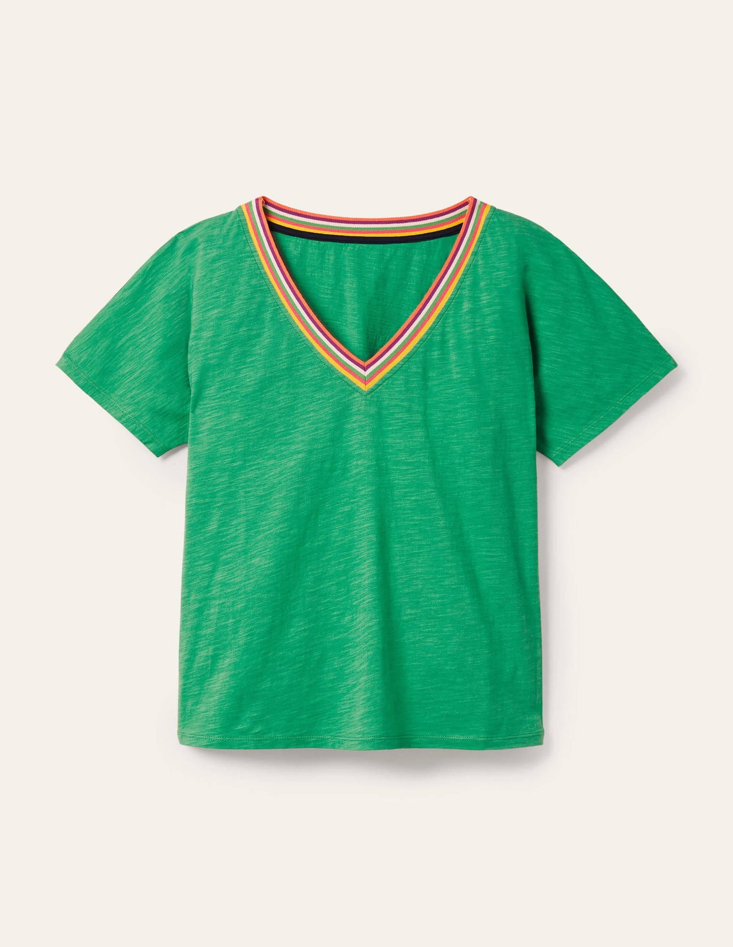 Beatrice Jersey Top-Leafy Green
