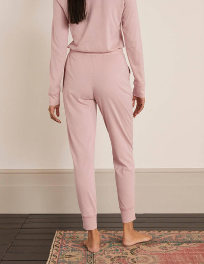 Alba Jersey Pajama Bottoms-Milkshake
