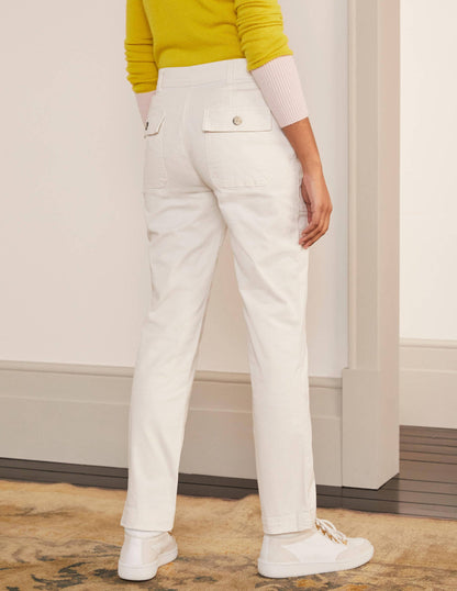 Abingdon Pants-Ecru