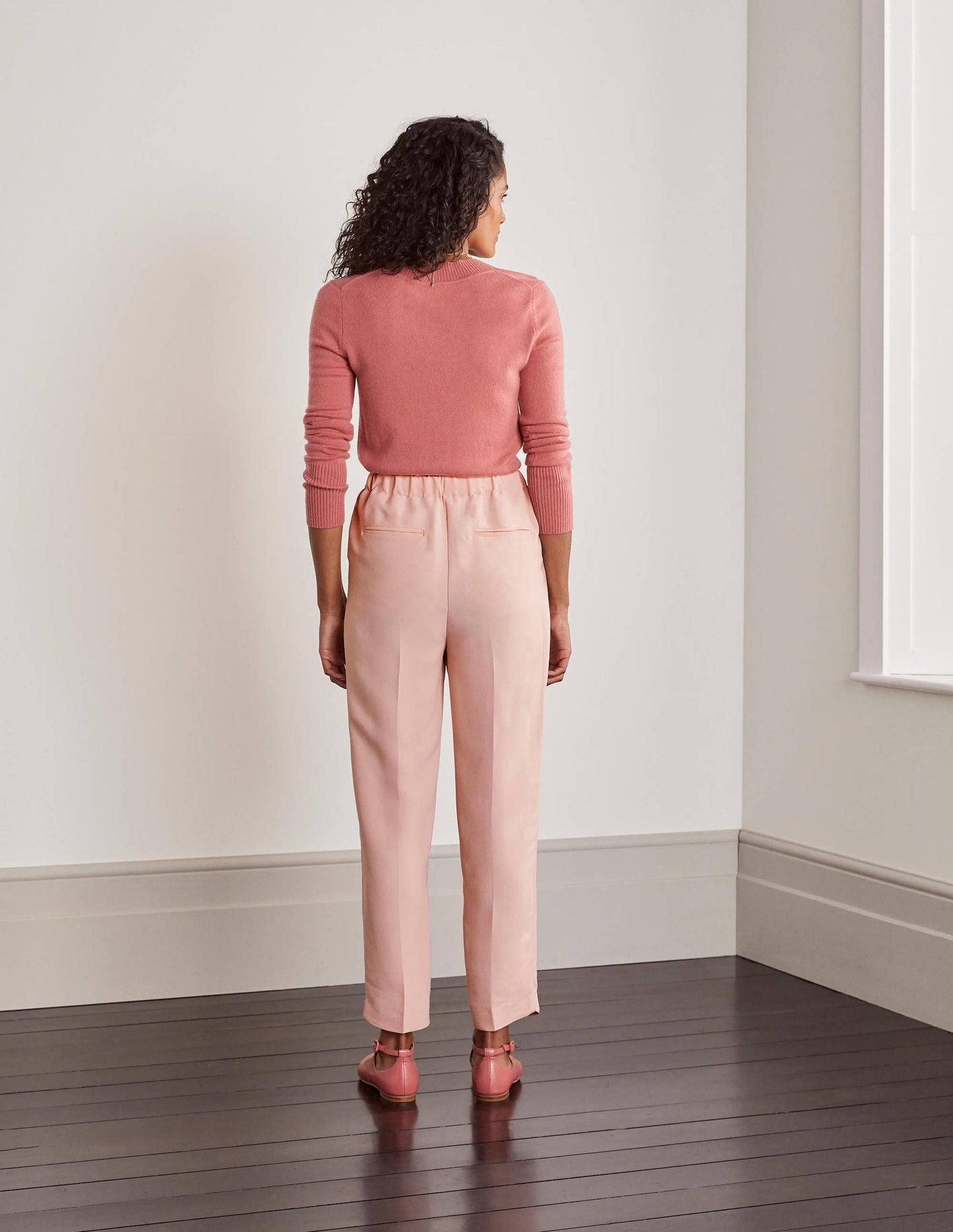 Albemarle Pull On Pants-Milkshake