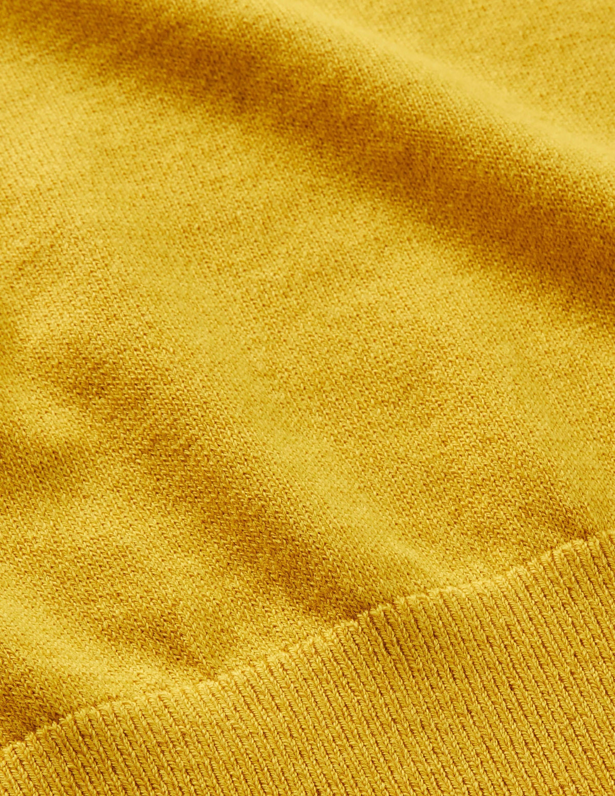 Abbotsbury Knitted Tee-Daffodil