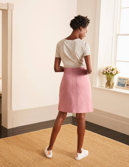 Abingdon Mini Skirt-Soft Peony