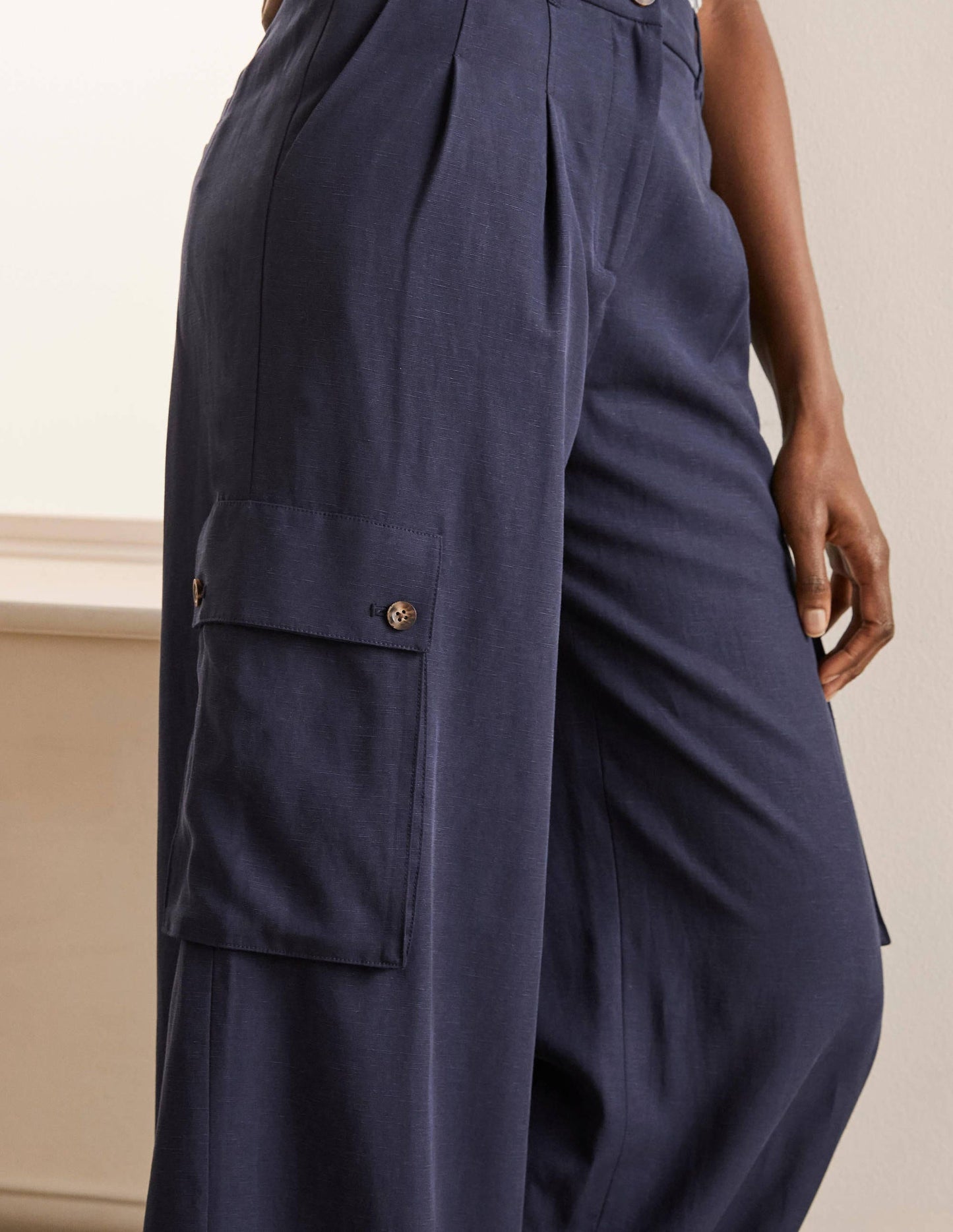 Ailesbury Cargo Pants-Navy