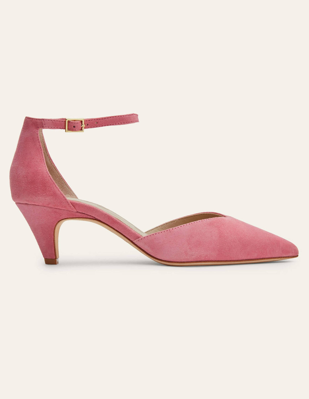 Ankle Strap Heels-Dusk Cloud Pink