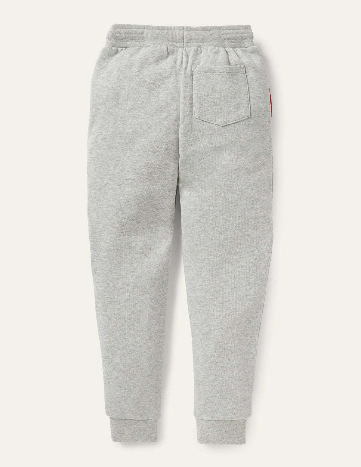 Appliqué Knee Joggers-Grey Marl Dinosaur
